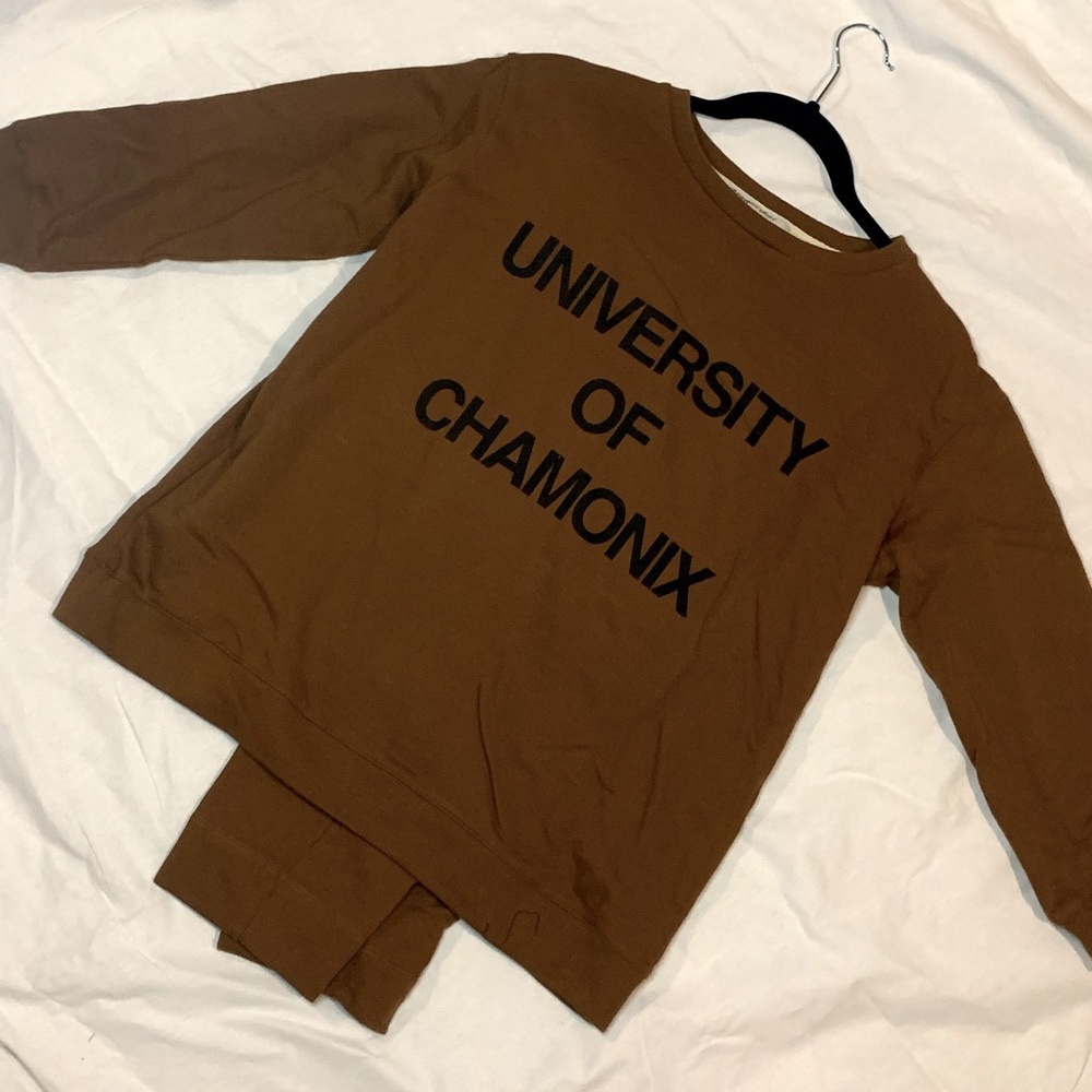 Bérangère Claire 2pc University of Chamonix sweatshirt + sweatpants